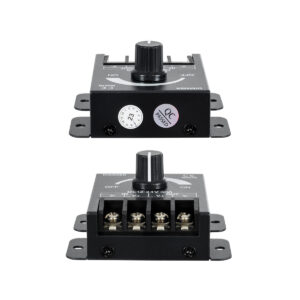 GloboStar® 73316 T4 DC Dimmer High Speed Controller 1 Καναλιού DC 12-24V 1 x 30A 720W – Max 30A 720W – IP20 Μ8.5 x Π6.5 x Υ2cm – 3 Χρόνια Εγγύηση