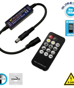 GloboStar® 73356 Ασύρματο LED CCT Controller με Χειριστήριο RF 2.4Ghz DC 5-24V Max 144W