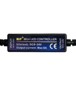 GloboStar® 73322 Ασύρματο LED Dimmer με Χειριστήριο RF 2.4Ghz DC 12-24V Max 144W