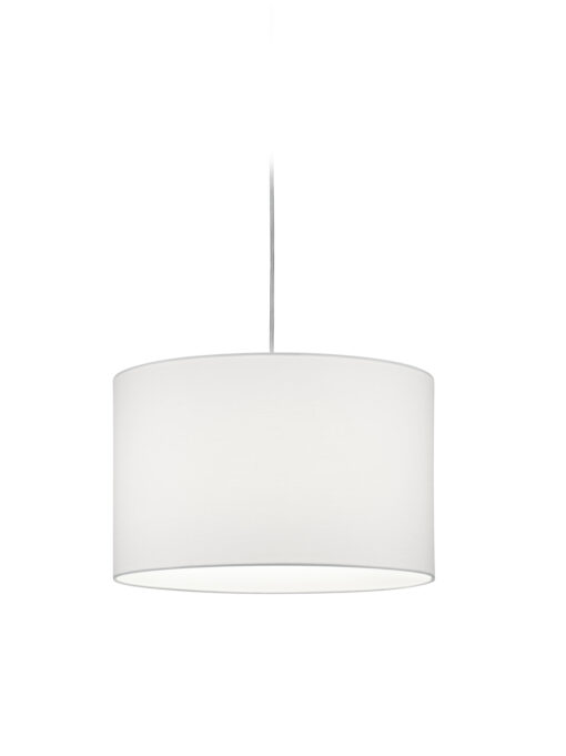 Κρεμαστό Φωτιστικό Ράγας Trio Lighting DUOLINE E27 Λευκό Υφασμάτινο 73330101