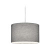Κρεμαστό Φωτιστικό Ράγας Trio Lighting DUOLINE E27 Γκρι Υφασμάτινο    73330111