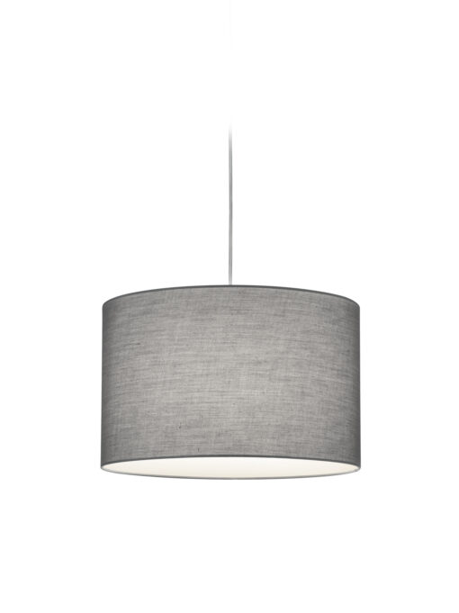 Κρεμαστό Φωτιστικό Ράγας Trio Lighting DUOLINE E27 Γκρι Υφασμάτινο 73330111