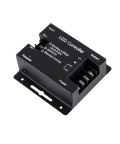 GloboStar® 73351 RFTC-02 DC Dimmer High Speed Controller 2 Κανάλιων DC 12-24V 2 x 6A 288W – Max 12A 288W – IP20 Μ8.3 x Π8.3 x Υ3.2cm – 3 Χρόνια Εγγύηση