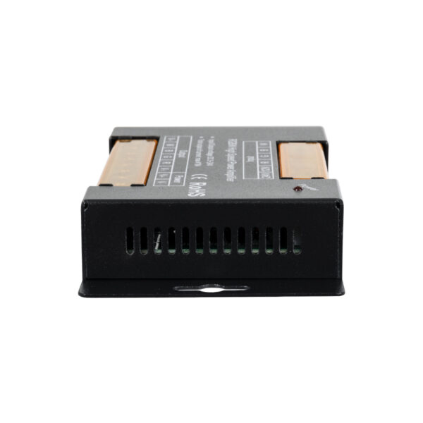 GloboStar® 73394 DC Power & Signal High Speed Amplifier Ενισχυτής Ισχύος & Σήματος Υψηλών Ταχυτήτων 4 Καναλιών DC 5-24V 4 x 8A 768W – Max 32A 768W – IP20 – Μ14.5 x Π7.5 x Υ2.5cm – 3 Χρόνια Εγγύηση