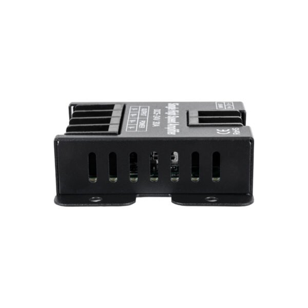 GloboStar® 73396 DC Power & Signal High Speed Amplifier Ενισχυτής Ισχύος & Σήματος Υψηλών Ταχυτήτων 1 Καναλιού DC 5-24V 1 x 30A 360W – Max 30A 360W – IP20 – Single Color – Μ6.3 x Π6.7 x Υ2cm – 2 Χρόνια Εγγύηση