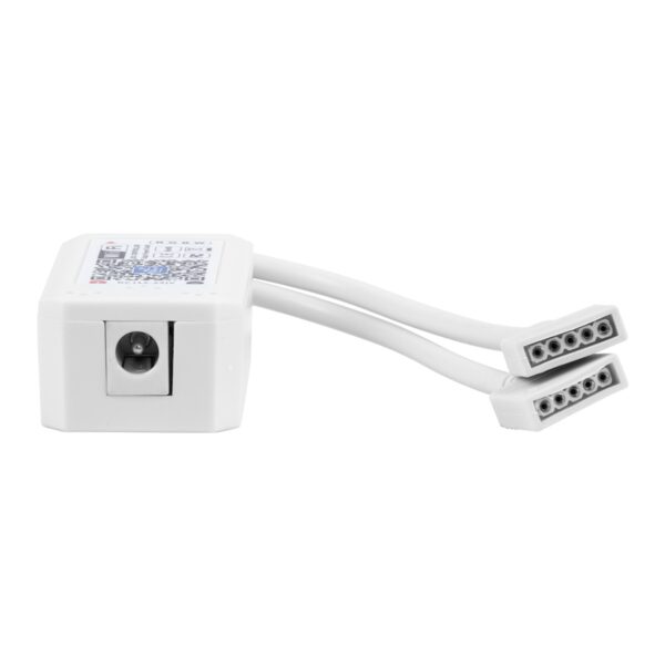 GloboStar® 73404 Ασύρματος Smart Home Wi-Fi LED RGBW Controller με 2 Εξόδους RGBW και Χειριστήριο 2.4Ghz RF DC 12V Max 144W – DC 24V Max 288W