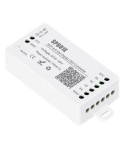 GloboStar® 73415 SP801E Ασύρματος WiFi Art-Net LED FULL COLOR Magic Digital Pixel Controller iOS/Android για LED Digital Πολύχρωμα και Μονόχρωμα Προϊόντα DC 5-24V 4 x 1024 IC Max