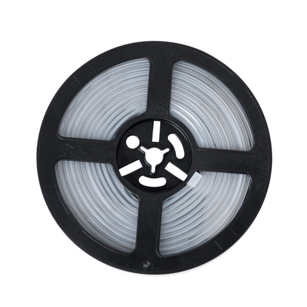 GloboStar® BEE 73416 Ταινία LED 18W/m 1800lm/m 120° DC 24V Αδιάβροχη IP67 – 840 x Micro 5in1 SMD COB LED Chip/Μέτρο – Μ5000 x Π14 x Υ4mm – Ρολό 5 Μέτρων – Πολύχρωμη RGBW+WW – 5 Χρόνια Εγγύηση