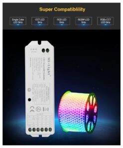 GloboStar® 73423 Mi-Light MiBOXER WL-Box1 – Smart 2.4GHz Gateway Bridge to WiFi-IEEE 802.11b/g/n DC 5V / 500mA