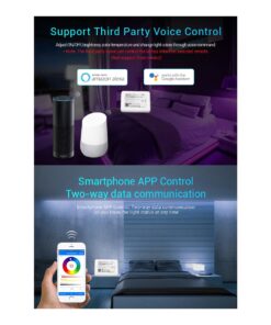 GloboStar® 73423 Mi-Light MiBOXER WL-Box1 – Smart 2.4GHz Gateway Bridge to WiFi-IEEE 802.11b/g/n DC 5V / 500mA