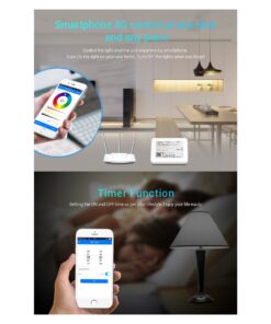 GloboStar® 73423 Mi-Light MiBOXER WL-Box1 – Smart 2.4GHz Gateway Bridge to WiFi-IEEE 802.11b/g/n DC 5V / 500mA