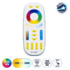 GloboStar® 73434 Mi-Light MiBOXER FUT092 – Ασύρματο Χειριστήριο Αφής έως 4 Group RF 2.4GHz 433MHz RGBW+WW Smart Touch Panel 4-Zone