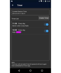 GloboStar® 73435 Ασύρματος Smart Home Wi-Fi LED RGB Controller με Χειριστήριο RF 2.4Ghz DC 5-24V Max 100W