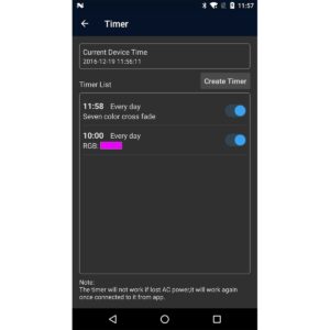 GloboStar® 73435 Ασύρματος Smart Home Wi-Fi LED RGB Controller με Χειριστήριο RF 2.4Ghz DC 5-24V Max 100W