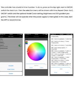 GloboStar® 73448 Ασύρματος Smart Home Wi-Fi LED RGBW Dream-Color Magic Digital Controller για LED Digital RGBW Προϊόντα DC 5-24V Max 2048 IC