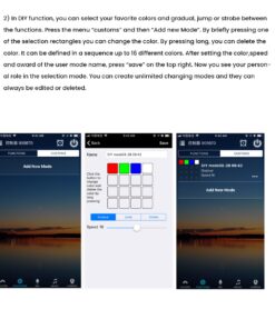 GloboStar® 73448 Ασύρματος Smart Home Wi-Fi LED RGBW Dream-Color Magic Digital Controller για LED Digital RGBW Προϊόντα DC 5-24V Max 2048 IC