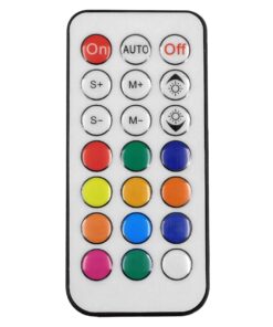 GloboStar® 73449 Ασύρματος Bluetooth LED RGBW Dream-Color Magic Digital Controller με Χειριστήριο IR για LED Digital RGBW Προϊόντα DC 5-24V Max 2048 IC
