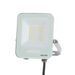 ΠΡΟΒΟΛΕΑΣ LED SMD 30W ΛΕΥΚΟΣ IP66 3000K PLUS EUROLAMP – 147-69038