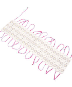 GloboStar® 73707 20 Τεμάχια x LED Modules 3 x SMD 5730 1.5W 180lm DC 12V Αδιάβροχο IP67 Ψυχρό Λευκό 6000K