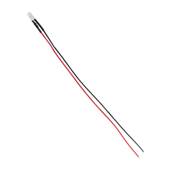 GloboStar® DIODE-LED 73732 Χαμηλής Ισχύος Δίοδος LED 0.3W DC 12V – Φ0.5 x Υ1cm – Κόκκινο – Dimmable – Συσκευασία 10 Τεμαχίων – 2 Χρόνια Εγγύηση