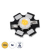 GloboStar® 73743 High Power Star LED – Υψηλής Ισχύος Star LED 1W DC 3.2V Θερμό Λευκό 2700K Φ2 x Υ0.6cm – 2 Χρόνια Εγγύηση