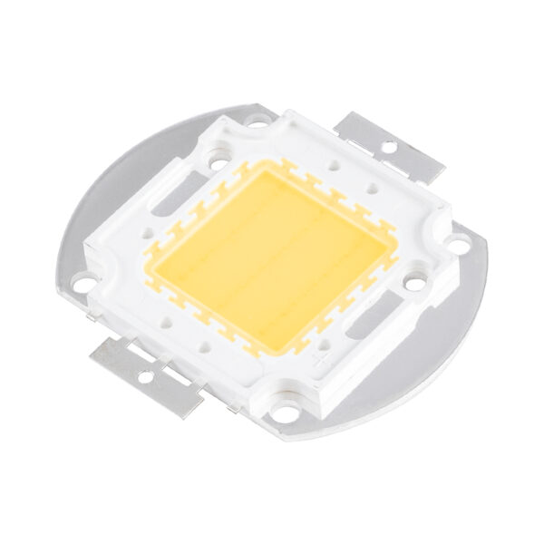 GloboStar® 73764 Υψηλής Ισχύος LED COB BRIDGELUX 30W 2400lm DC 28-32V – Μ5.5 x Π5.2 x Υ0.4cm – Θερμό Λευκό 2700K – 2 Χρόνια Εγγύηση