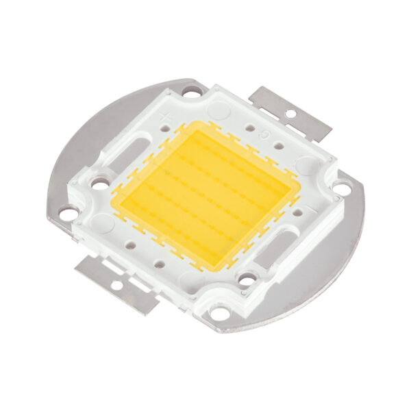 GloboStar® 73765 Υψηλής Ισχύος LED COB BRIDGELUX 50W 4000lm DC 28-32V – Μ5.6 x Π5.2 x Υ0.6cm – Θερμό Λευκό 2700K – 2 Χρόνια Εγγύηση