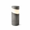 BLOCK POLE LAMP/POST LAMP CONCRETE 1xE27 FARO – 74141