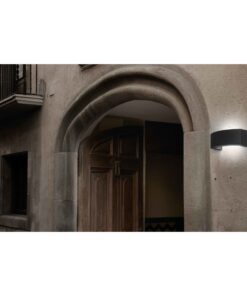 ANCORA DARK GREY WALL LAMP 1 X E27 FARO – 74401
