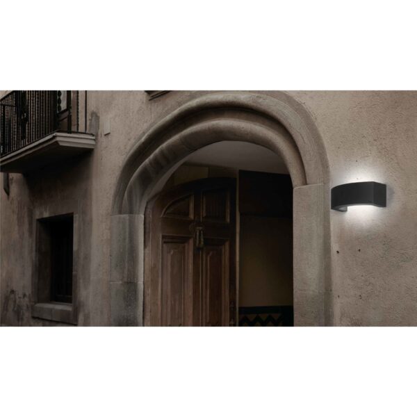 ANCORA DARK GREY WALL LAMP 1 X E27 FARO – 74401