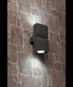 KLAMP DARK GREY WALL LAMP 2 X GU10 FARO – 74408