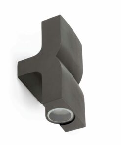 KLAMP DARK GREY WALL LAMP 2 X GU10 FARO – 74408