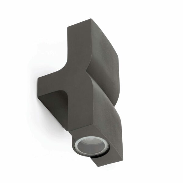 KLAMP DARK GREY WALL LAMP 2 X GU10 FARO - 74408