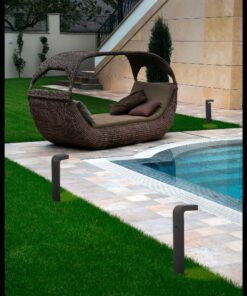 KLAMP DARK GREY BEACON 1 X E27 FARO – 74411