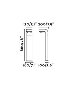 KLAMP DARK GREY BEACON 1 X E27 FARO – 74411