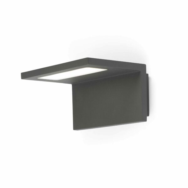 ELE DARK GREY WALL LAMP LED 6W 3000K FARO - 74419