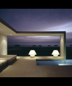 Faro Barcelona VERSUS-E Λευκό Πορτατίφ 1xE27 IP44 – 74423