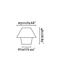Faro Barcelona VERSUS-E Λευκό Πορτατίφ 1xE27 IP44 – 74423
