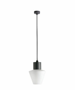 MISTU DARK GREY PENDANT LAMP 1XE27 FARO – 74427C-02