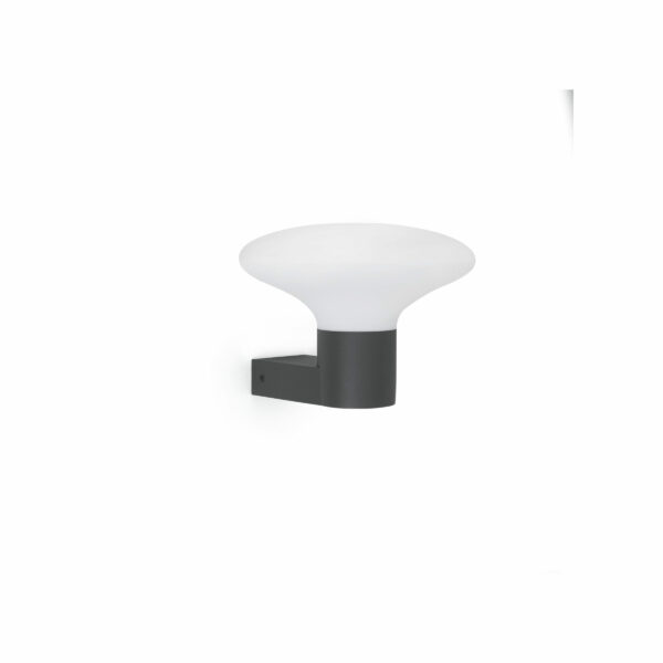 BLUBS DARK GREY WALL LAMP1XE27 FARO - 74432A-03