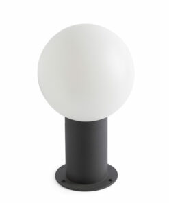 MOON DARK GREY BEACON LAMP H300 1XE27 FARO – 74433S-01