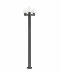 MISTU DARK GREY LAMPPOST 3XE27  FARO – 74436F3-02
