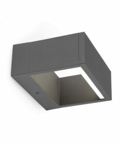 ALP DARK GREY WALL LAMP LED 6W 3000K FARO – 74450