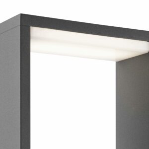 ALP DARK GREY BEACON LAMP LED 7W 3000K H50cm FARO – 74451
