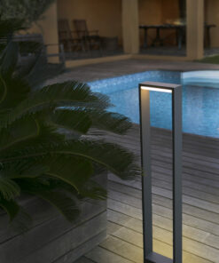 ALP DARK GREY BEACON LAMP LED 7W 3000K H80cm FARO – 74452