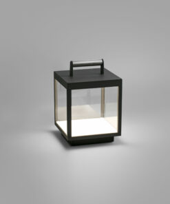 Faro Barcelona Φορητό Επαναφορτζόμενο Φωτιστικό LED Kerala Σκούρo Γκρι – 74454