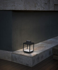 Faro Barcelona Φορητό Επαναφορτζόμενο Φωτιστικό LED Kerala Σκούρo Γκρι – 74454