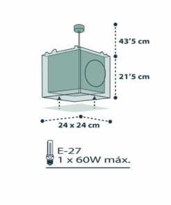 The Pirates κρεμαστό παιδικό φωτιστικό οροφής Ango – 74552