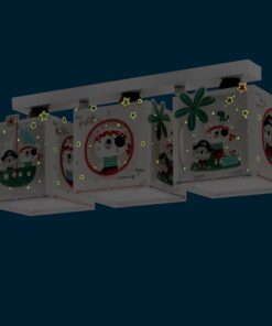 The Pirates τρίφωτο παιδικό φωτιστικό οροφής Ango – 74553