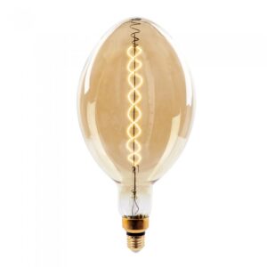 LED Λάμπα E27 BF180 36cm 8W Dimmable Filament Amber V-TAC 340° 500lm Θερμό Λευκό 2000Κ – 7463